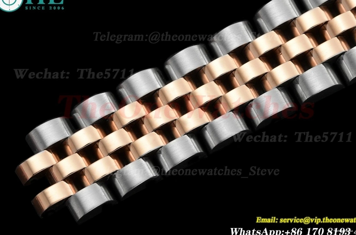 Silver SS GDF Dia RG Datejust MY8215 28mm 0130